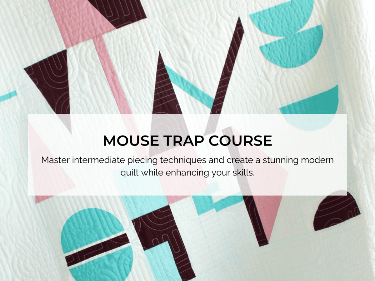 Mouse Trap Quilt Course